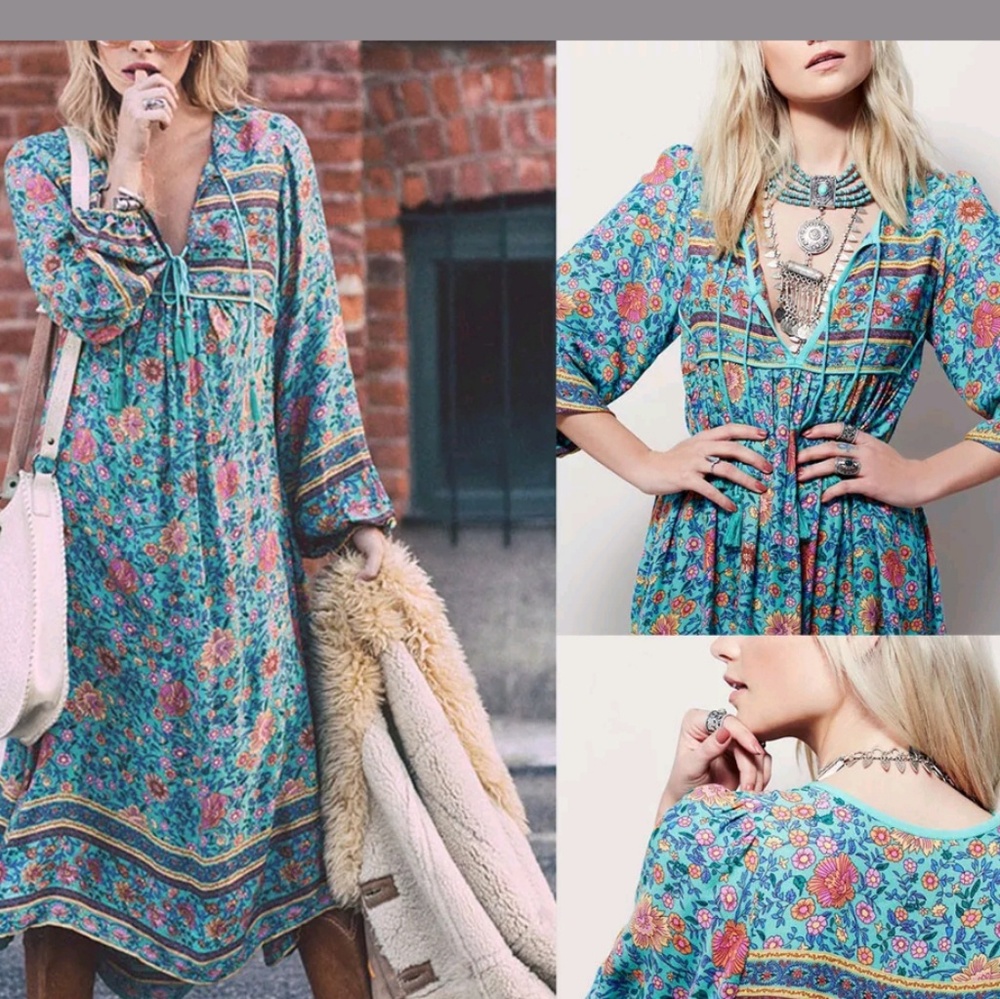 Boho Hippie Dress